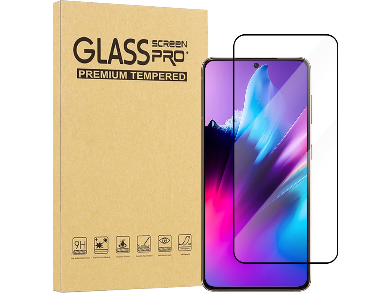 iiglo Galaxy S24 Skjermbeskytter Skjermbeskyttelse