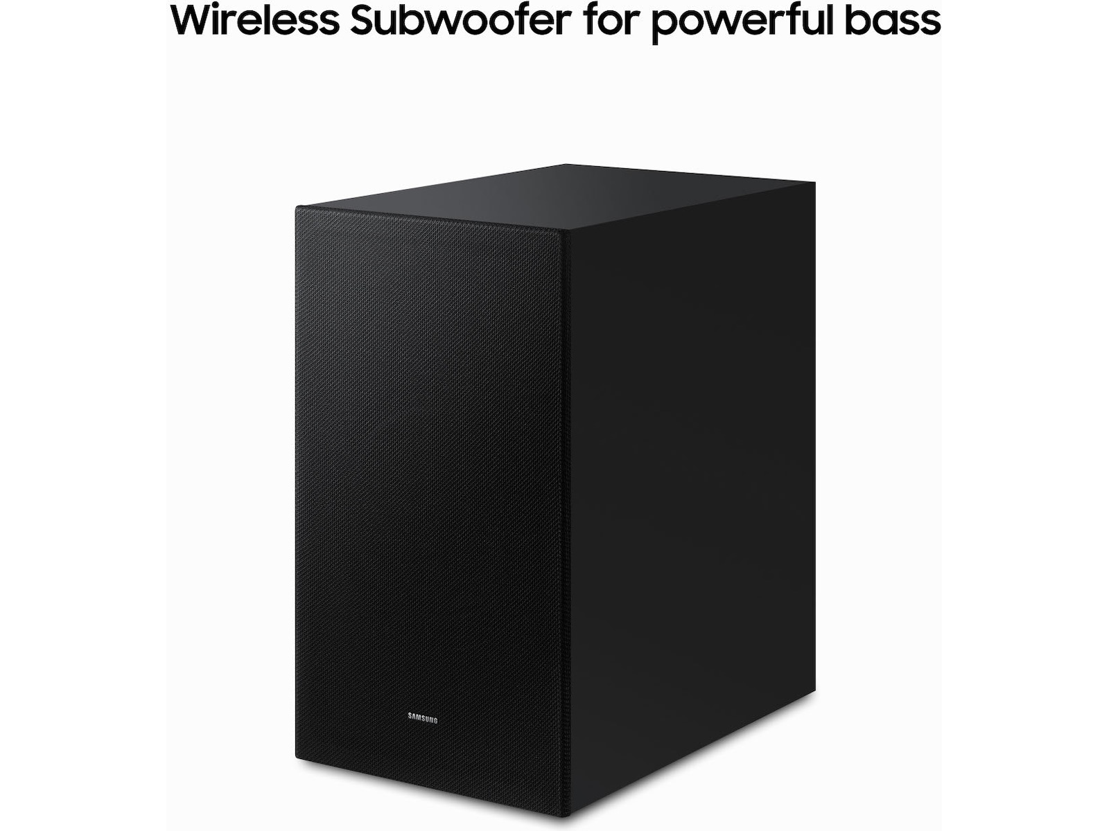 Samsung HW-S710D soundbar med subwoofer (sort) Lydplanker