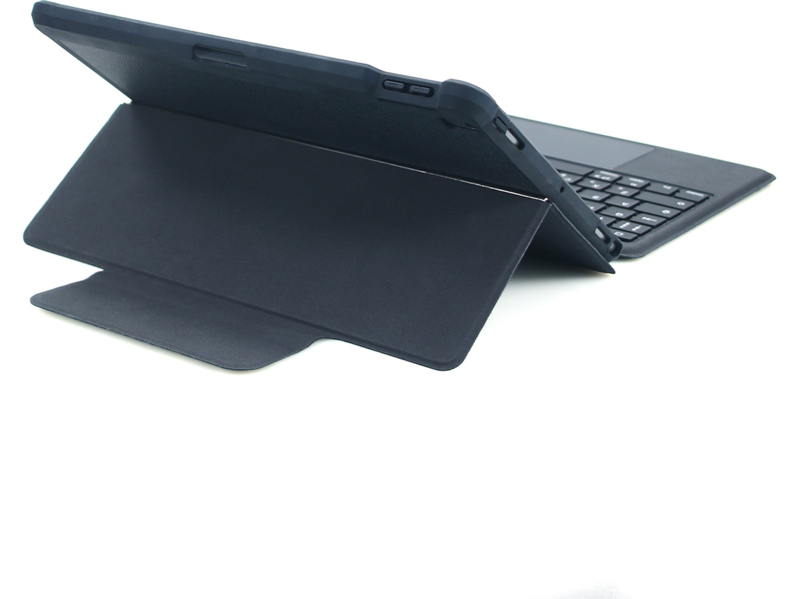 4smarts iPad Air 10,9" / 11" 2-i-1 Tastaturdeksel (grå) Tastatur og stylus