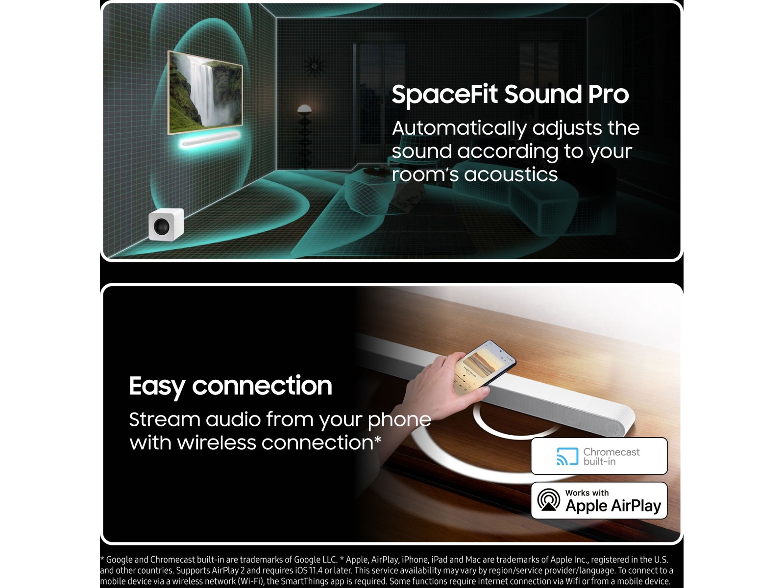 Samsung HW-S811D soundbar med subwoofer (hvit) -B-Grade Demo DVD/Hi-Fi/stereo