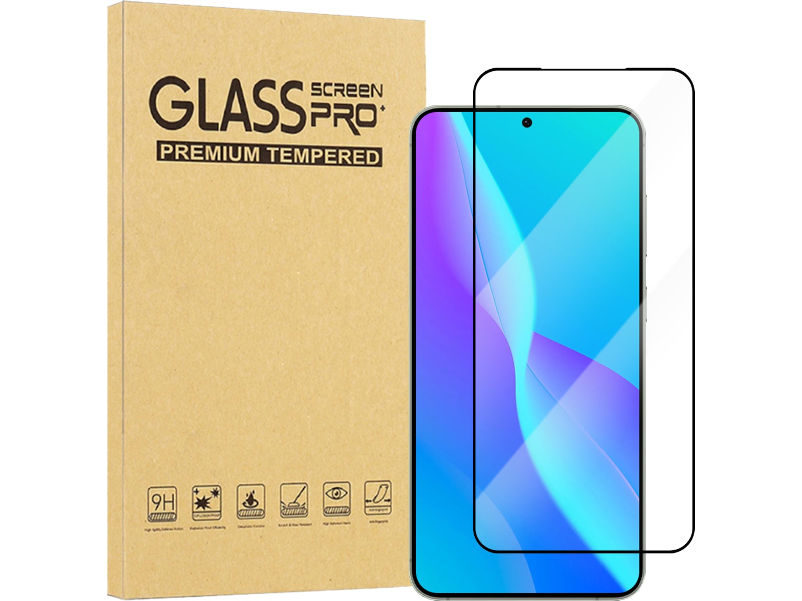 iiglo Galaxy S25 Skjermbeskytter Skjermbeskyttelse