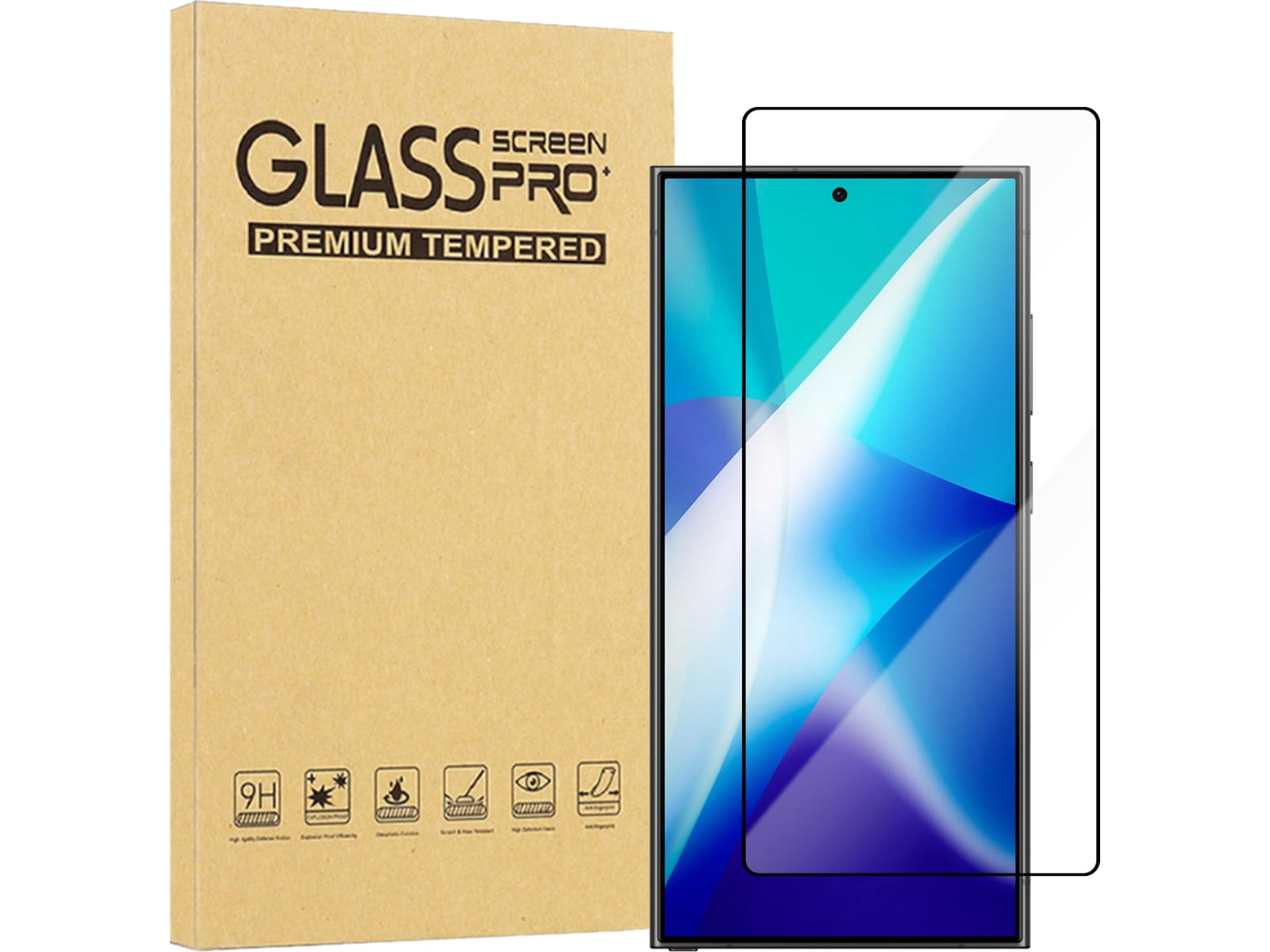 iiglo Galaxy S25 Ultra Skjermbeskytter Skjermbeskyttelse