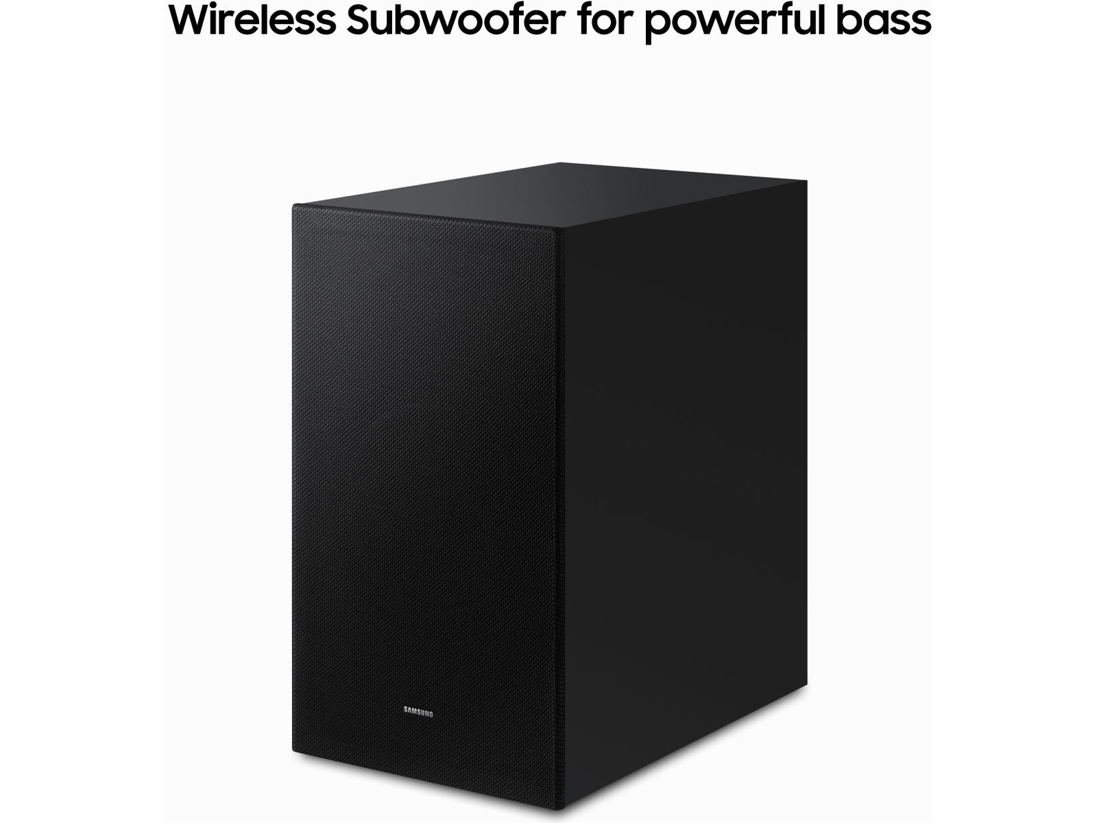 Samsung HW-S710D soundbar med subwoofer (sort) -B-Grade Demo DVD/Hi-Fi/stereo