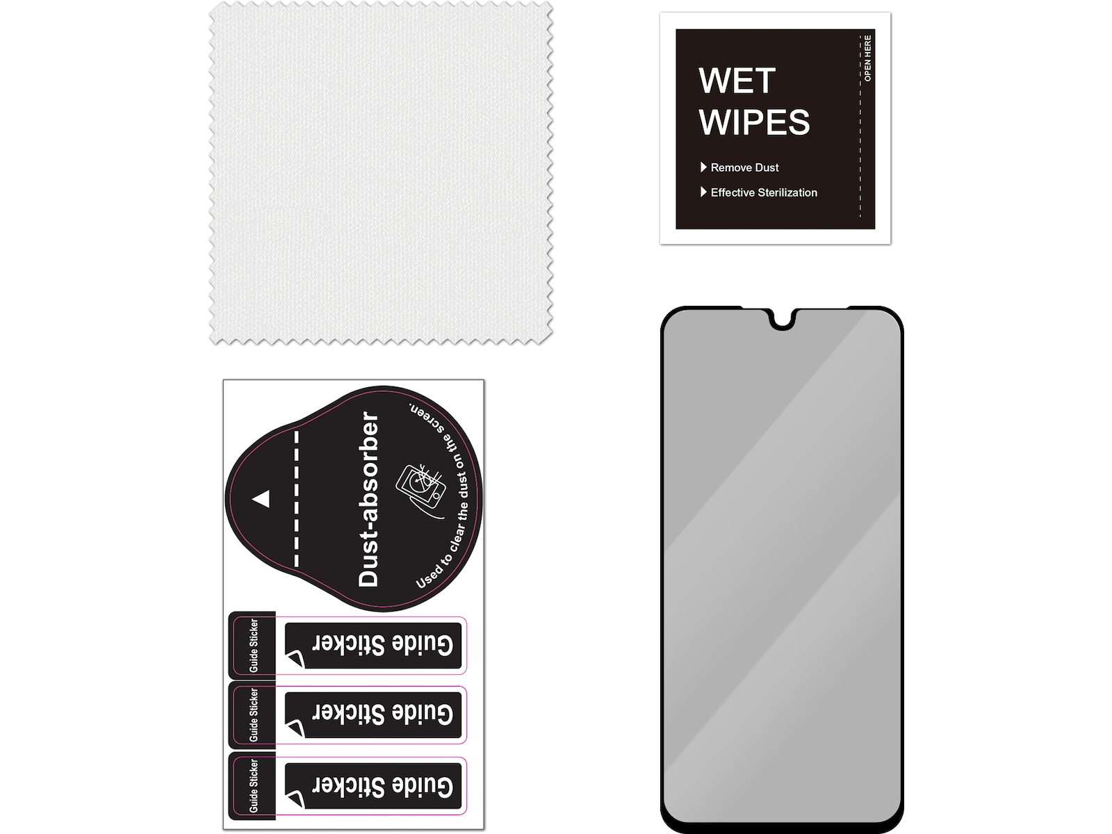 iiglo Galaxy A26 Privacy skjermbeskytter Skjermbeskyttelse