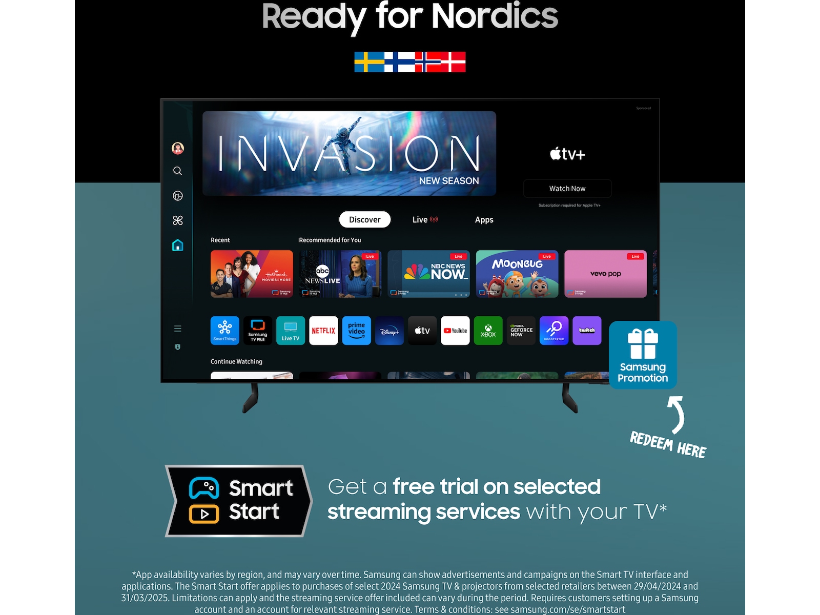 Samsung 55" S85D 4K OLED Smart TV TQ55S85D 50 - 59 tommer TV