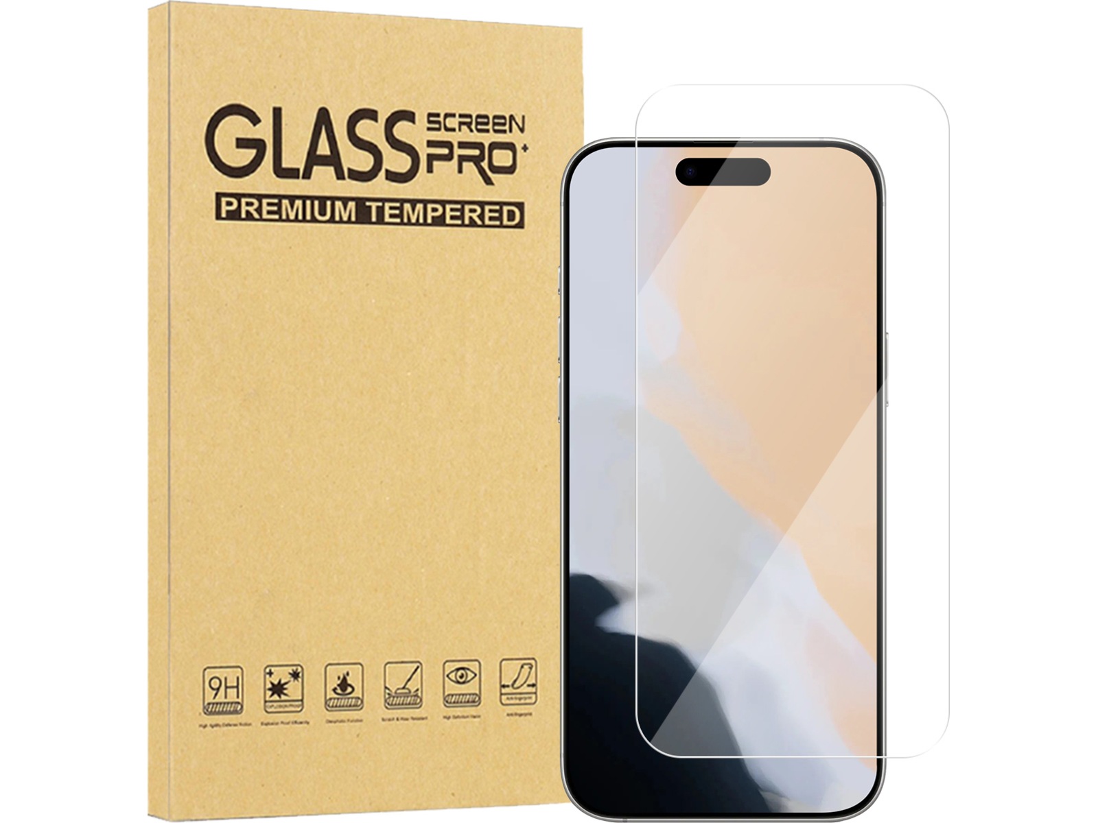 iiglo iPhone Air skjermbeskytter Skjermbeskyttelse