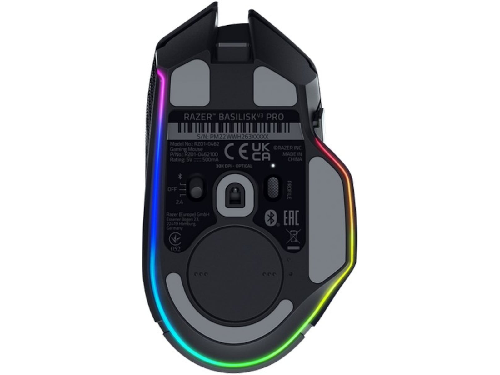 Razer Basilisk V3 Pro Gamingmus (sort) Gamingmus