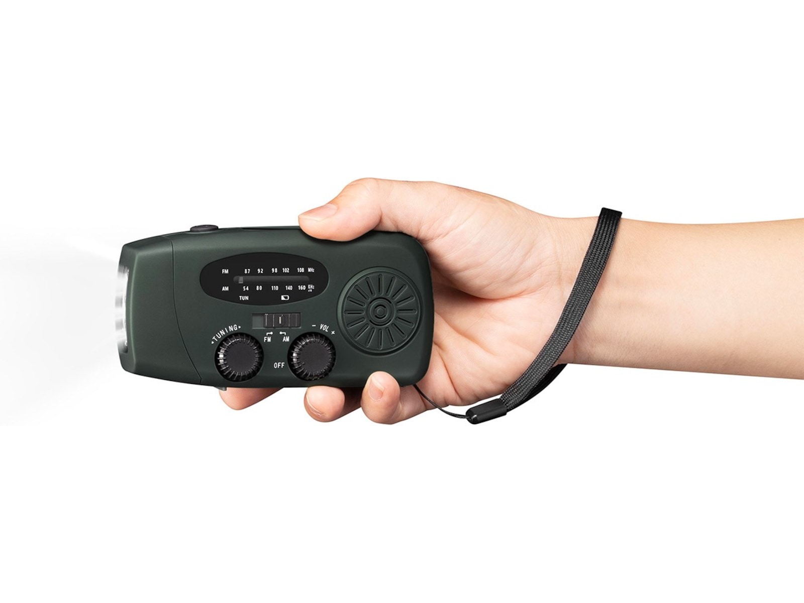 Andersson EYF-C2000 FM/AM sveiveradio med solcellepanel Radio & musikkspillere