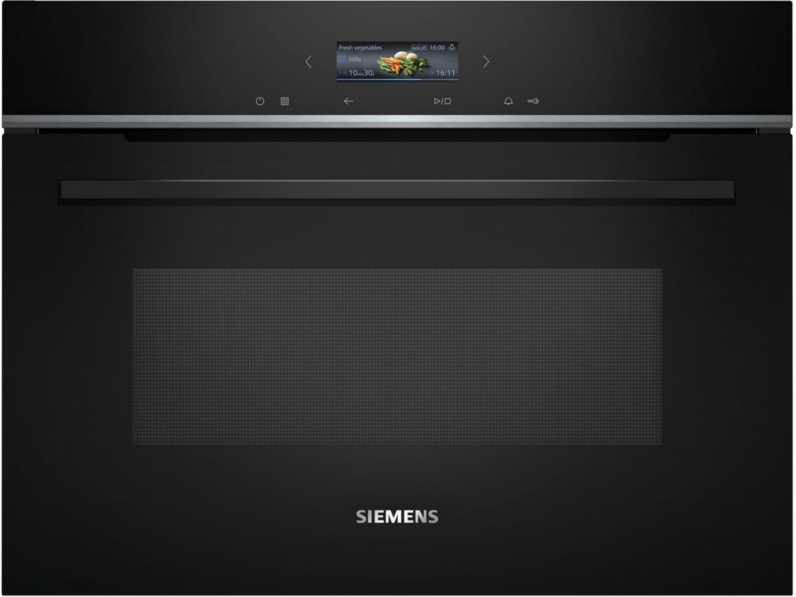 Siemens iQ700 CE732GXB1 Mikrobølgeovn (sort) Mikrobølgeovn