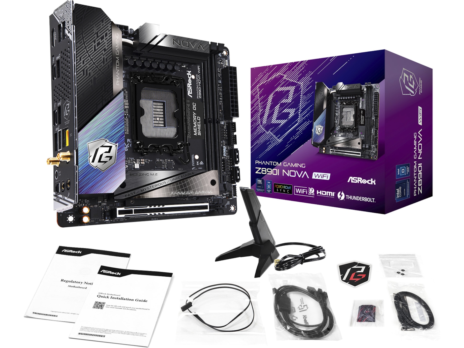 ASRock Z890I NOVA WIFI Hovedkort Intel Socket