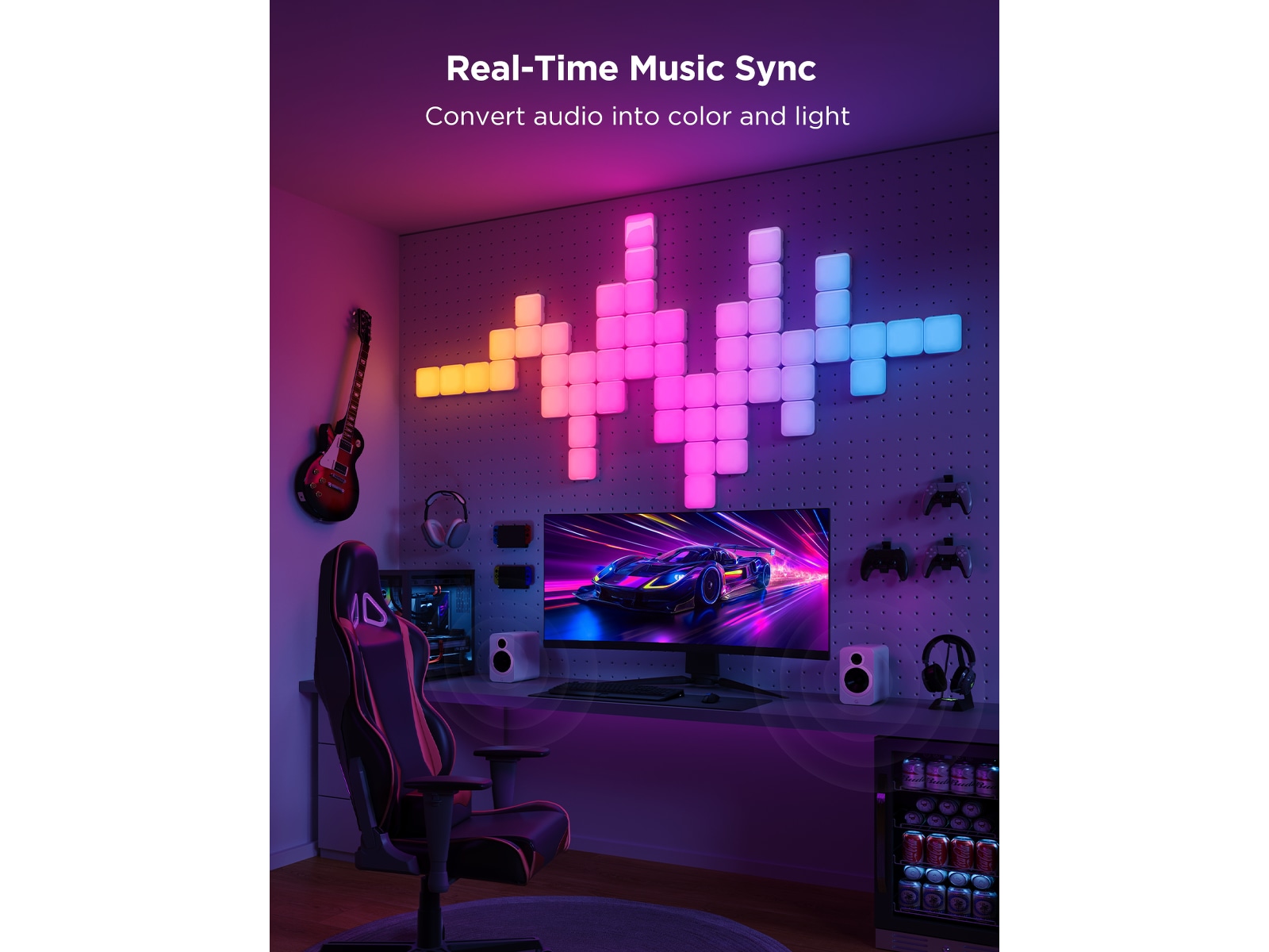 Govee Smart Mini Panel Lys Led strips & underholdning