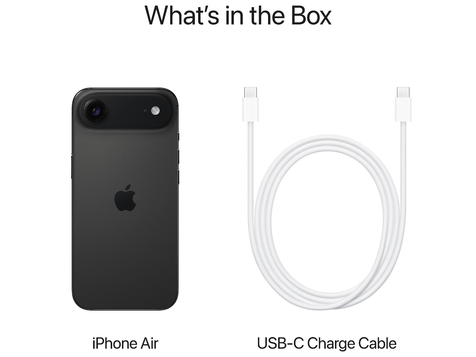 iPhone Air 1TB (stellarsvart) Mobiltelefoner