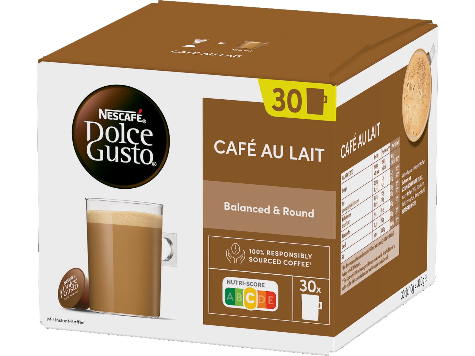 Nescafé Dolce Gusto Café au Lait Big pack Tilbehør til kaffemaskiner