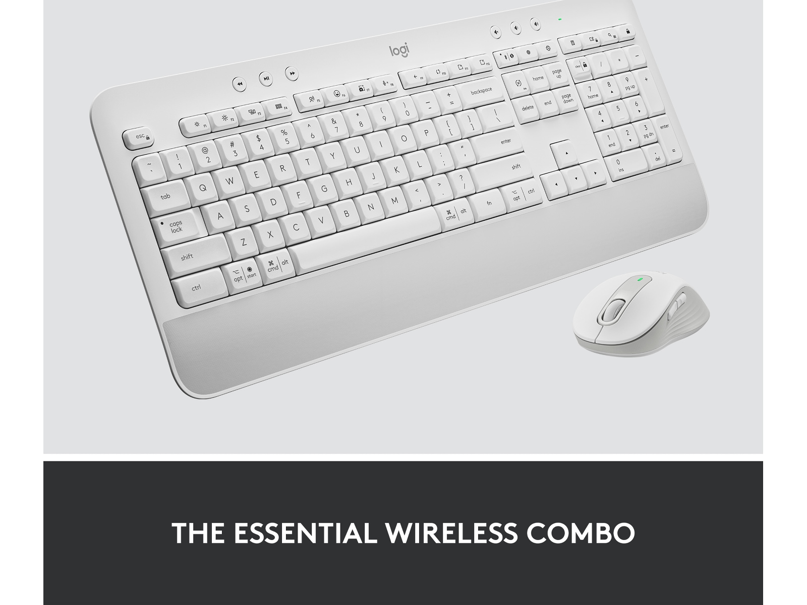 Logitech Signature MK650 Combo for Business (offwhite) Tastatur