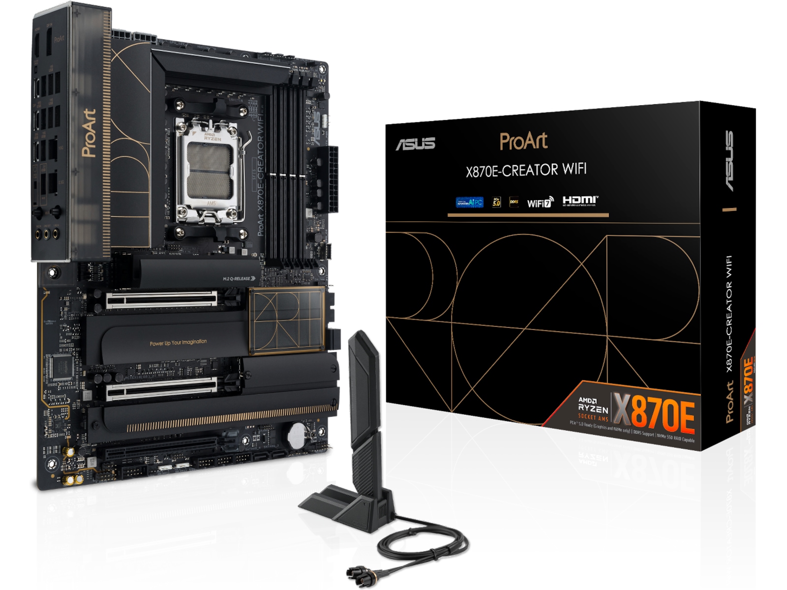ASUS ProArt X870E-CREATOR WIFI Hovedkort AMD Socket