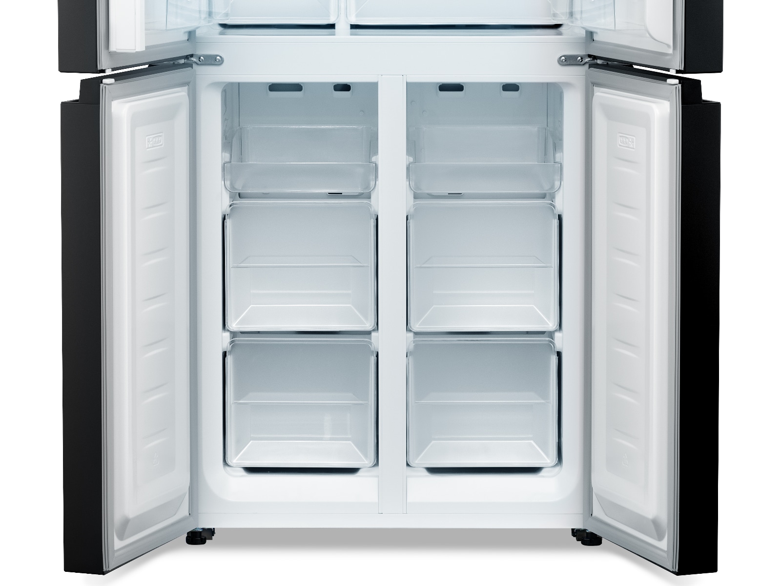 Avant MDR79DI1 Side-by-side kjøle- og fryseskap (sort) Side-by-side kjøleskap