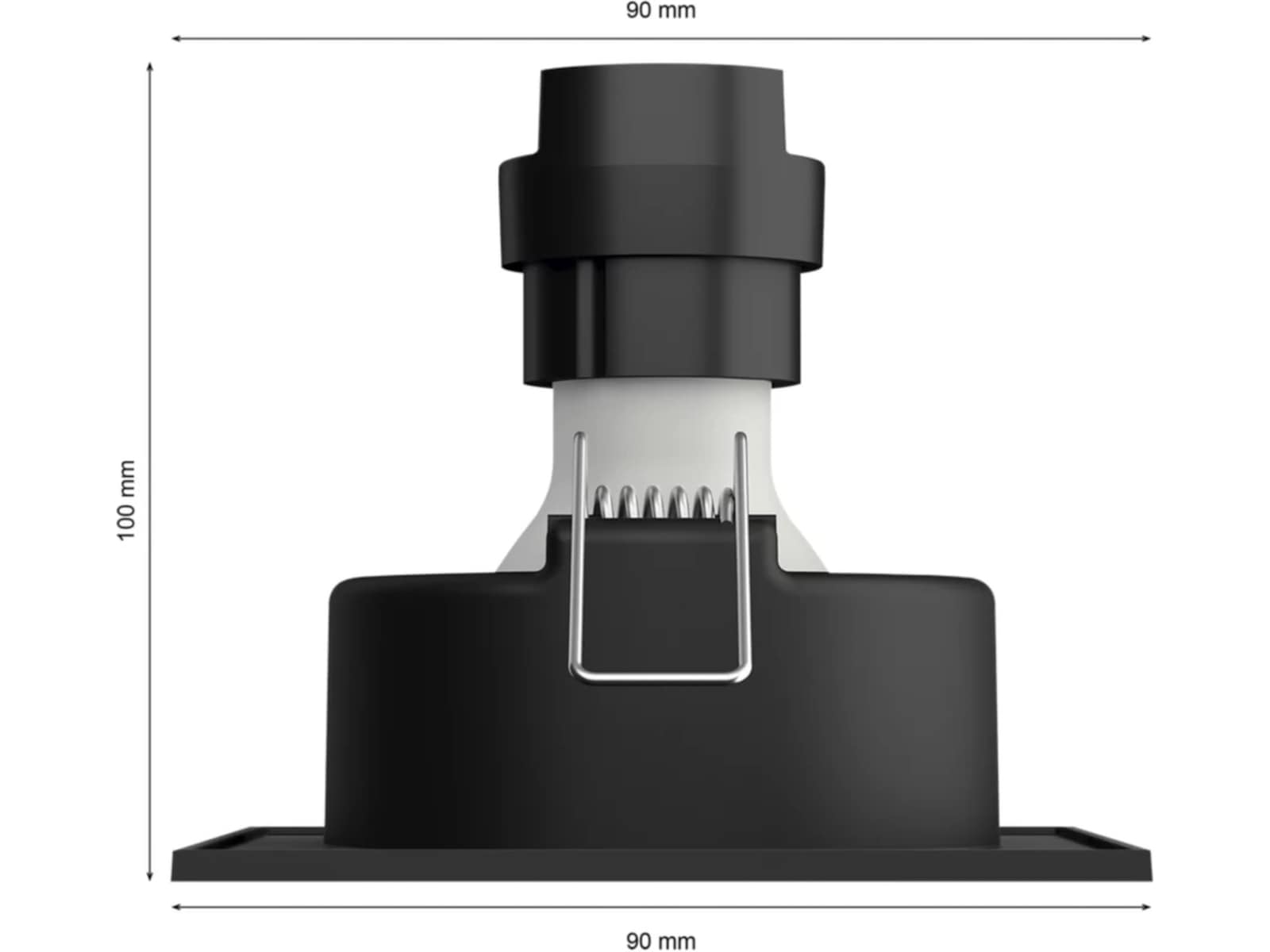 Philips Hue Innfelt Centura-spotlight S (aluminium) Taklampe