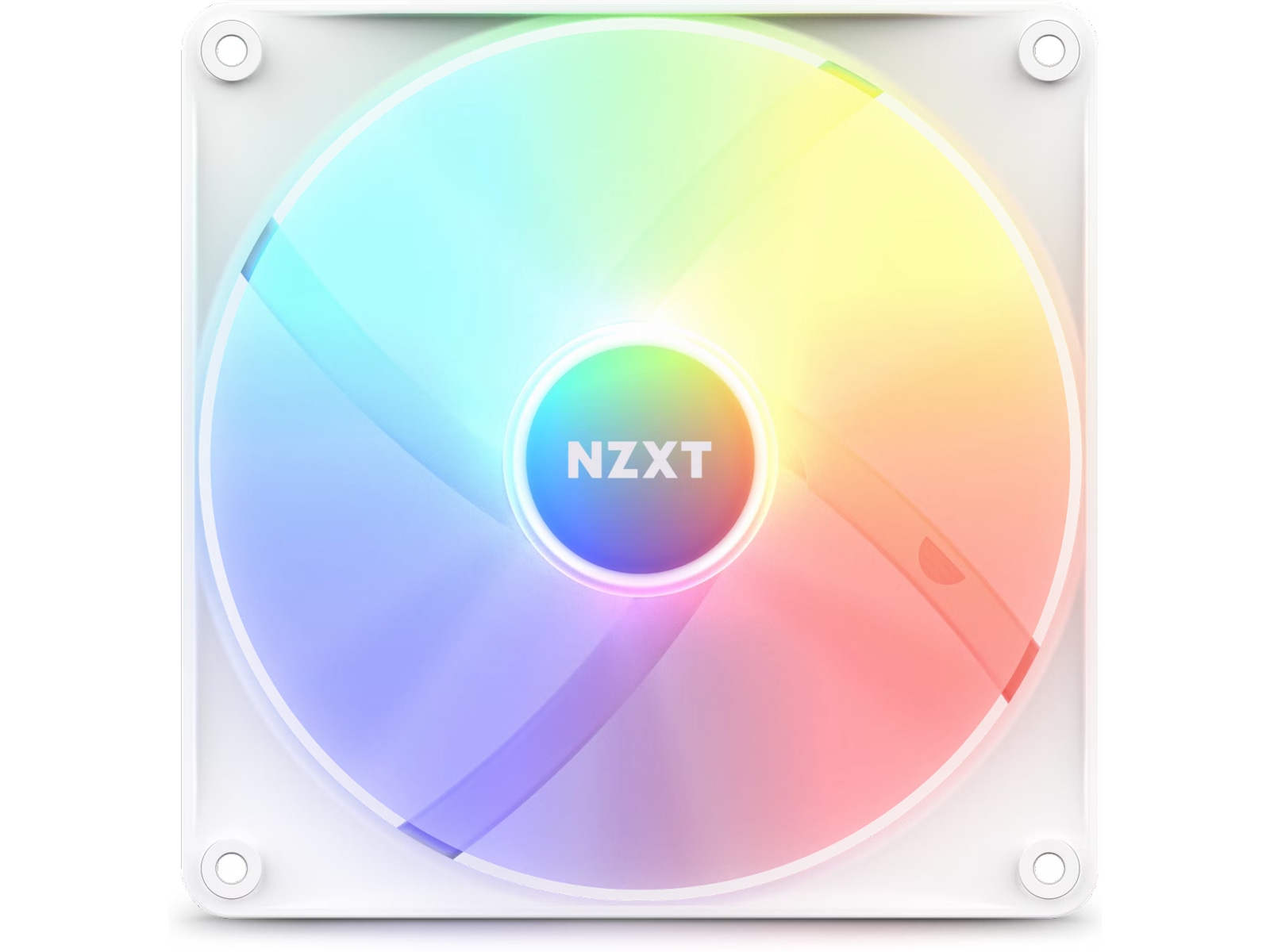 NZXT F140 RGB Core Vifte (hvit) Vifter