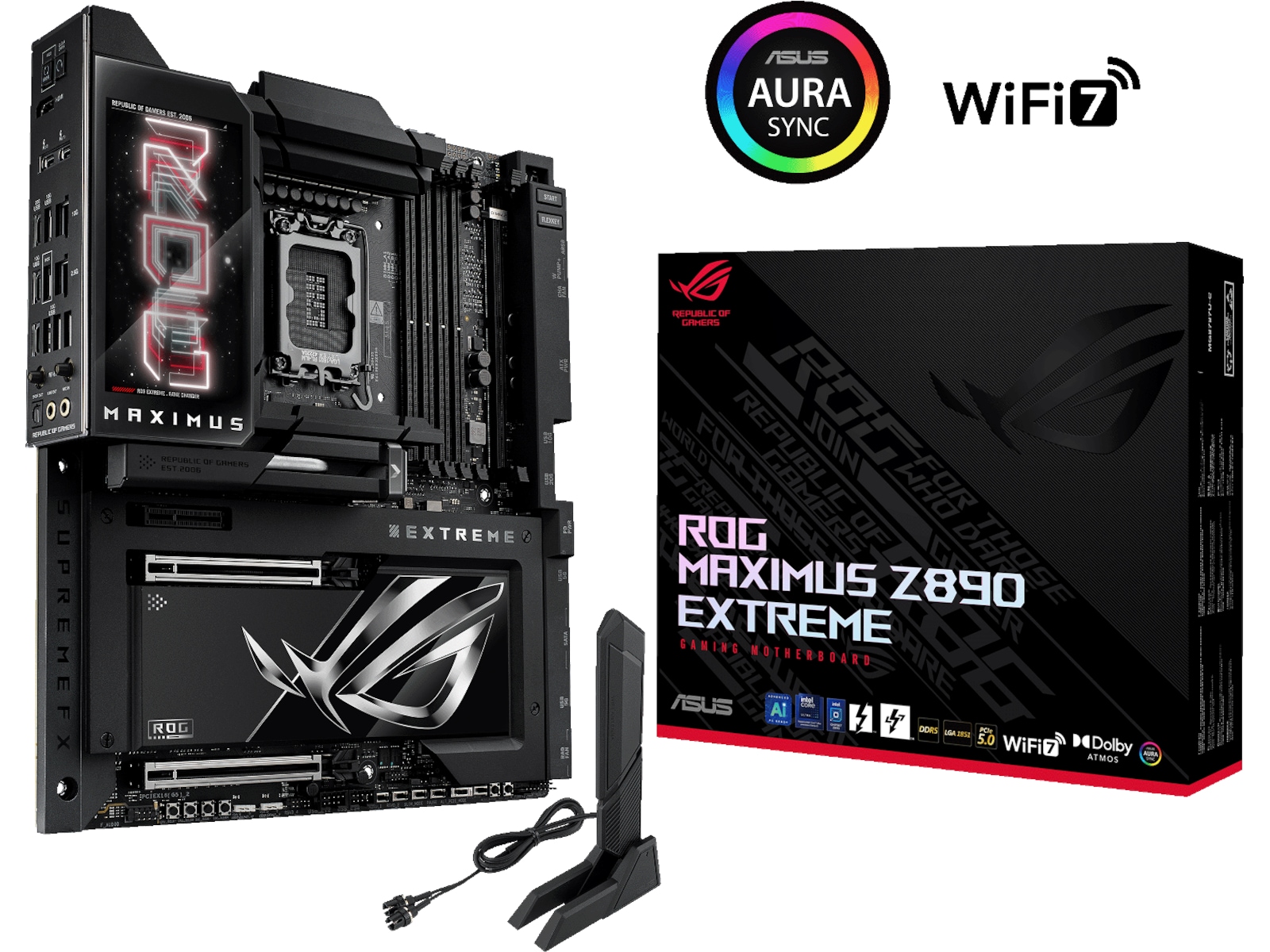 Asus ROG Maximus Z890 EXTREME Hovedkort Intel Socket