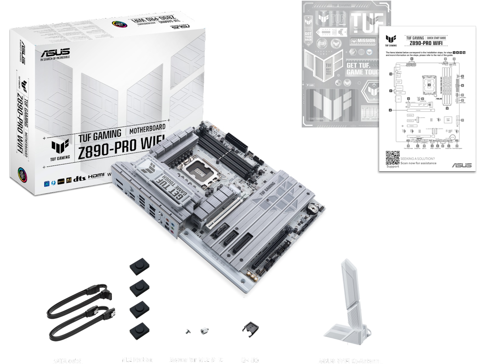 Asus TUF Gaming Z890-PRO WIFI Hovedkort Intel Socket