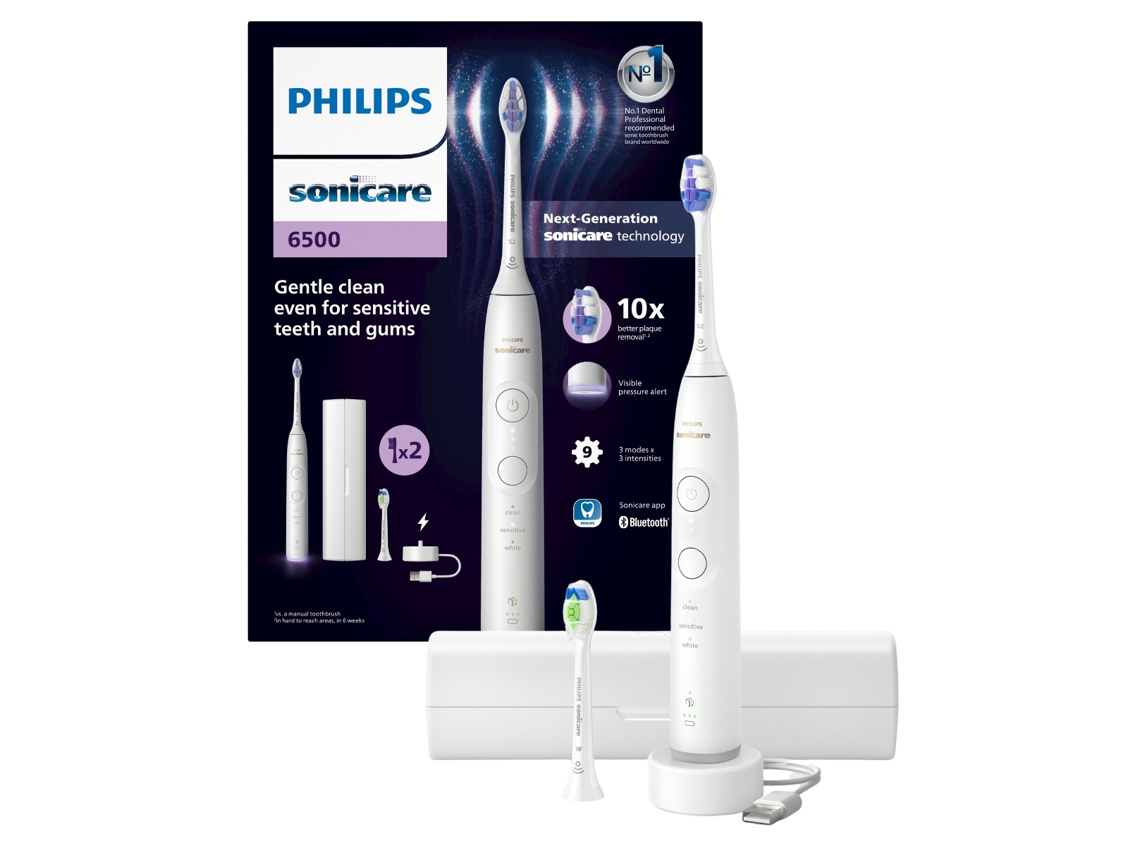 Philips Sonicare Philips HX7410/02 elektrisk tannbørste Elektriske tannbørster