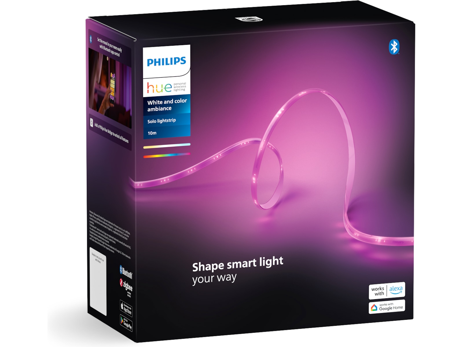 Philips Hue Solo lysstripe RGB 10m Led strips & underholdning