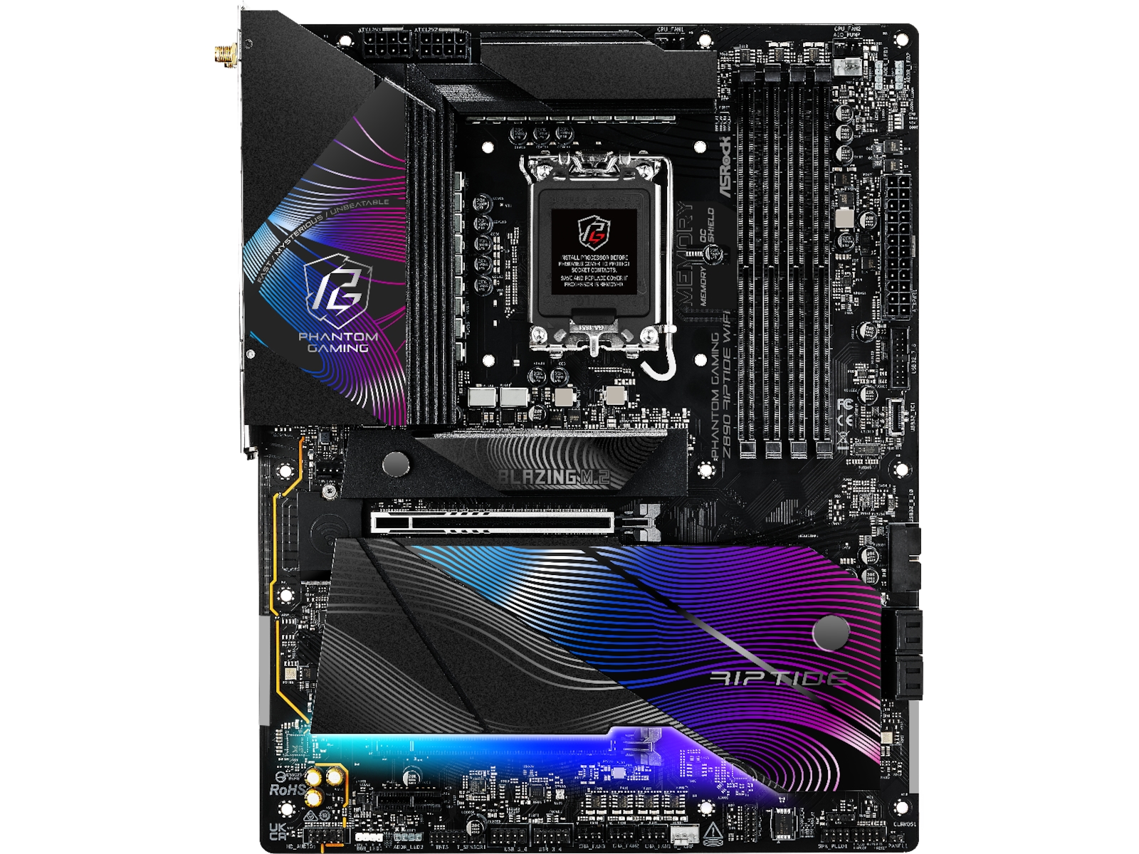 ASRock Z890 RIPTIDE WIFI Hovedkort Intel Socket