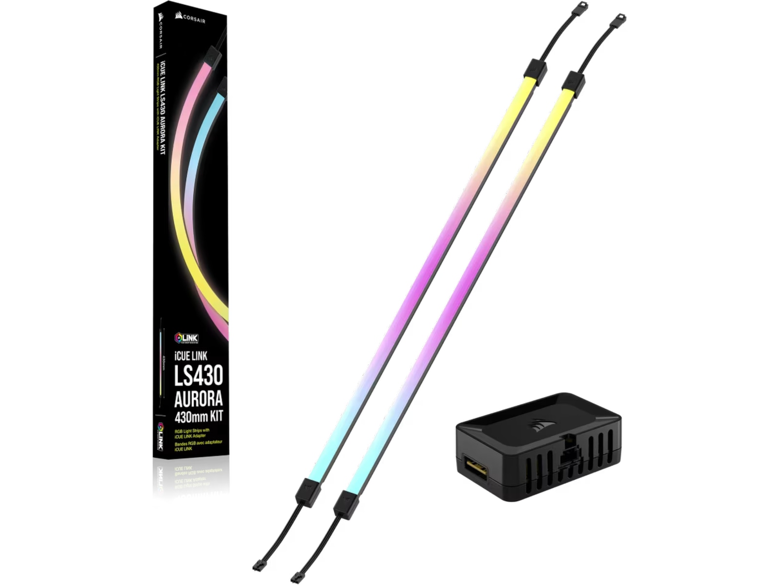 Corsair iCUE Link LS430 Aurora RGB Light Strips Kit Tilbehør