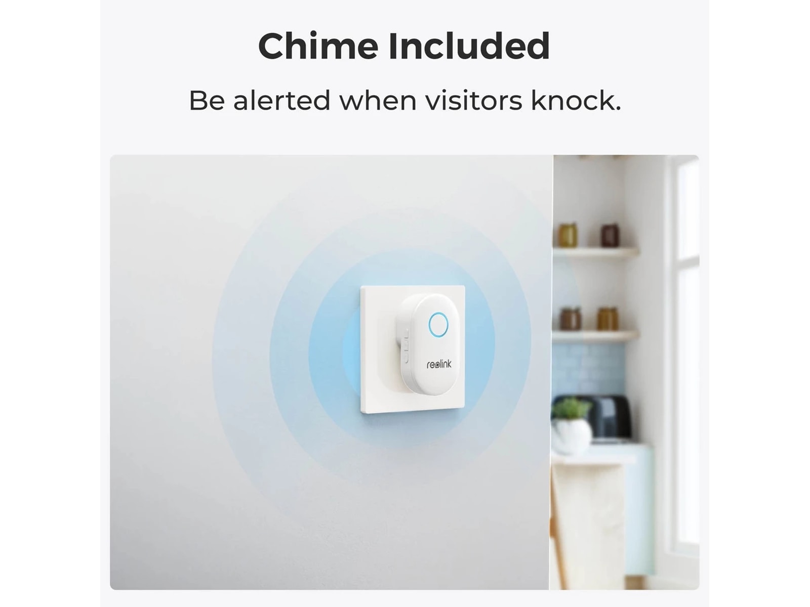 Reolink D340W Smart Video Ringeklokke Ringeklokker