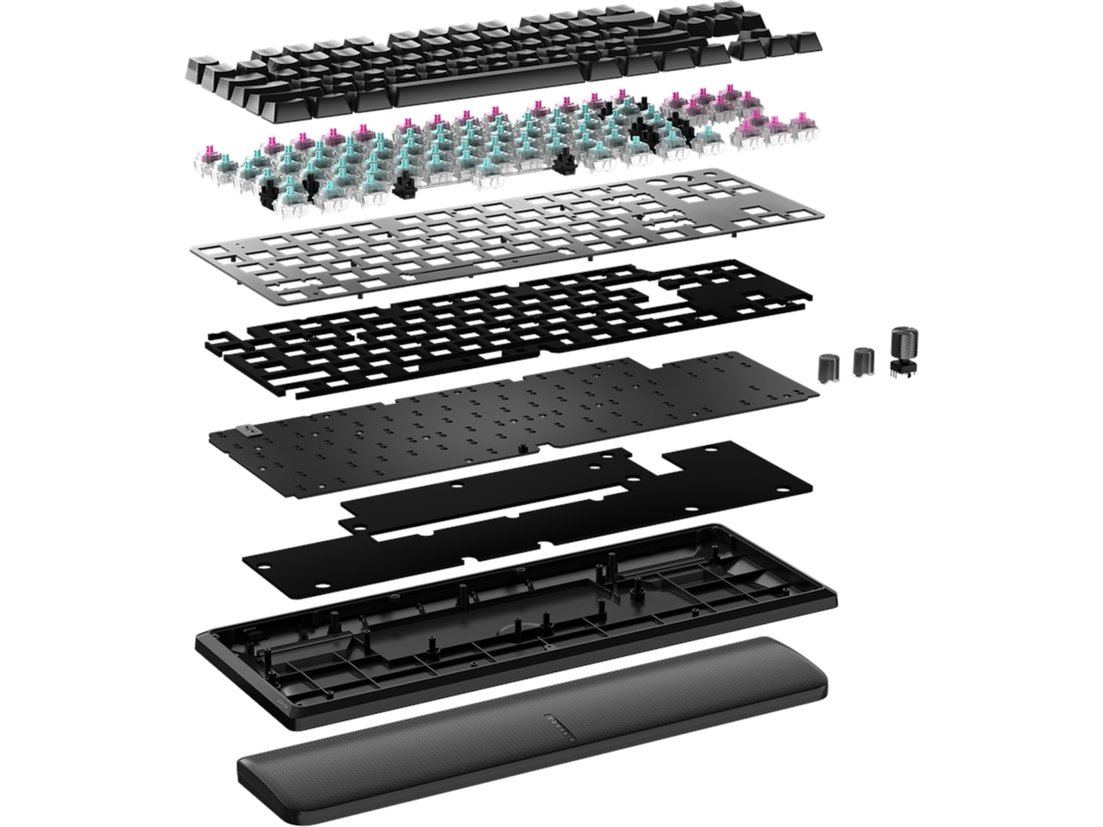 Corsair K70 PRO TKL RGB Gamingtastatur (sort) Gamingtastatur