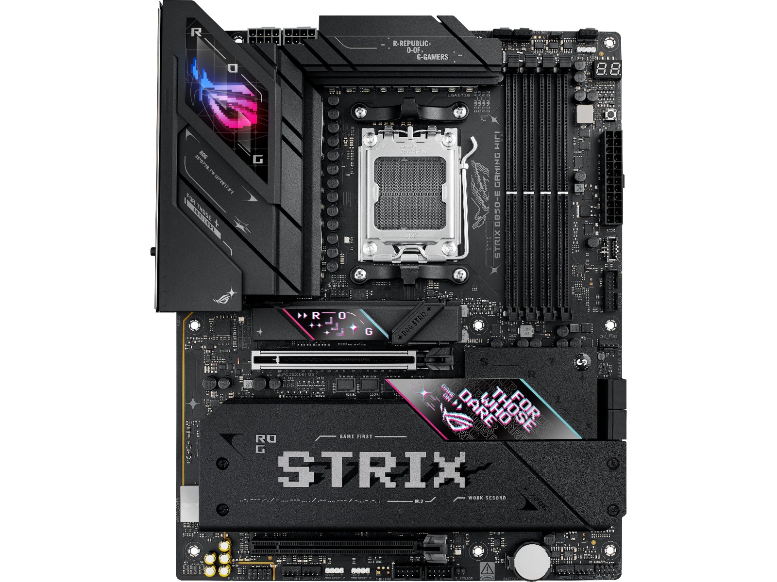 ASUS ROG STRIX B850-E GAMING WIFI Hovedkort AMD Socket