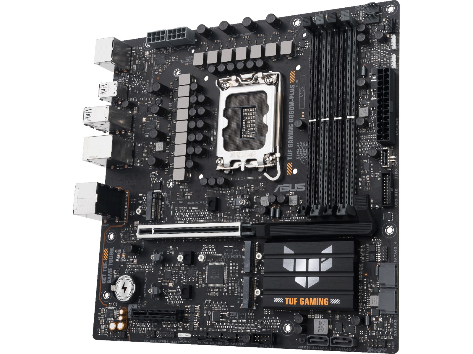 ASUS TUF GAMING B860M-PLUS Hovedkort Intel Socket