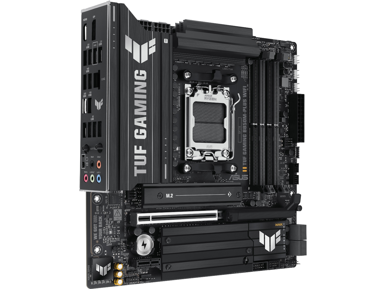 ASUS TUF GAMING B850M-PLUS WIFI Hovedkort AMD Socket