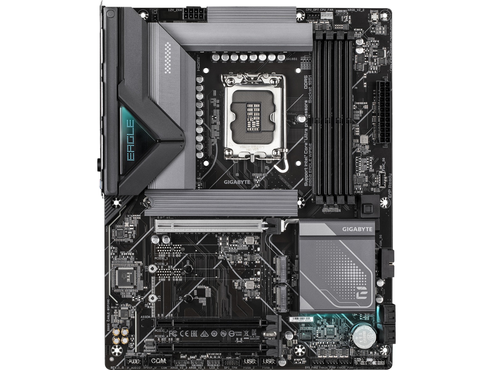GIGABYTE B860 EAGLE WIFI6E Hovedkort Intel Socket