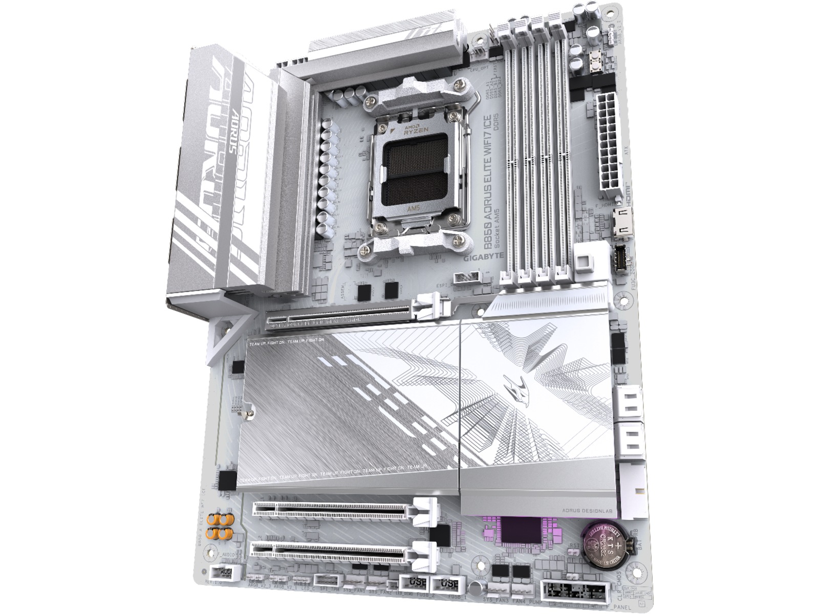 Gigabyte B850 AORUS ELITE WF7 ICE Hovedkort AMD Socket