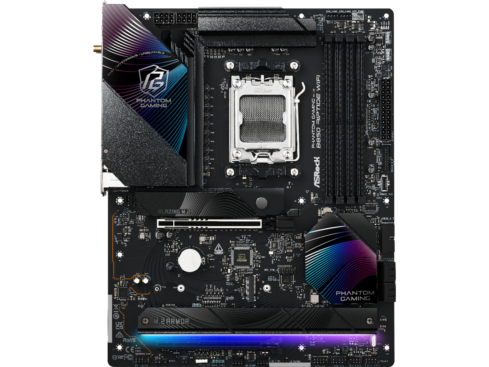 ASRock B850 Riptide WiFi Hovedkort AMD Socket