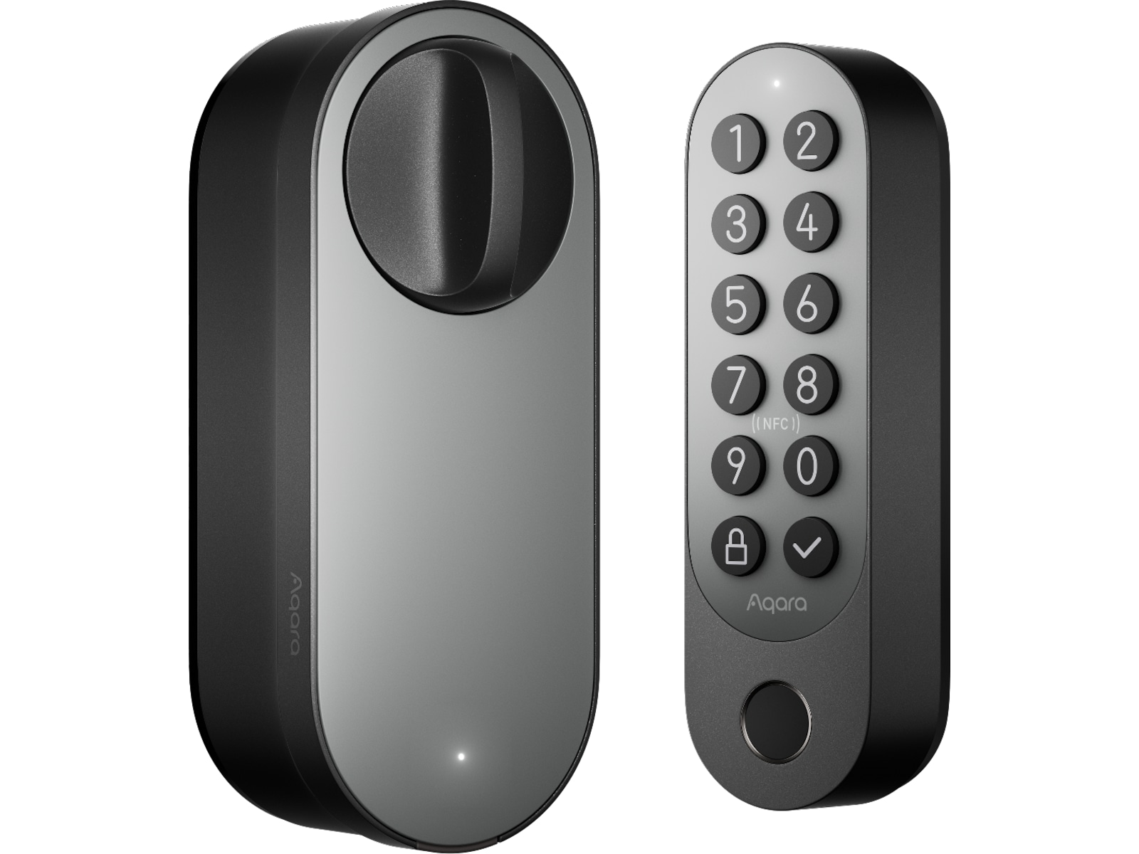 Aqara Smart Lock U200 Sett (sort) -B-Grade Demo hjem & fritid