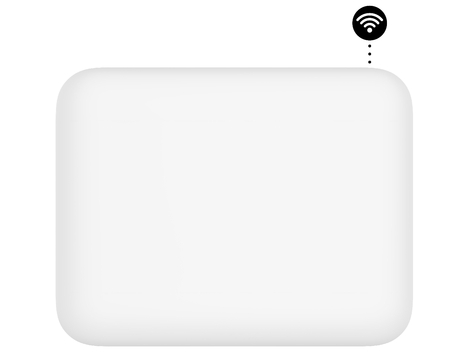 Mill Invisible Smart WiFi Gen 4 panelovn 400W Panelovner