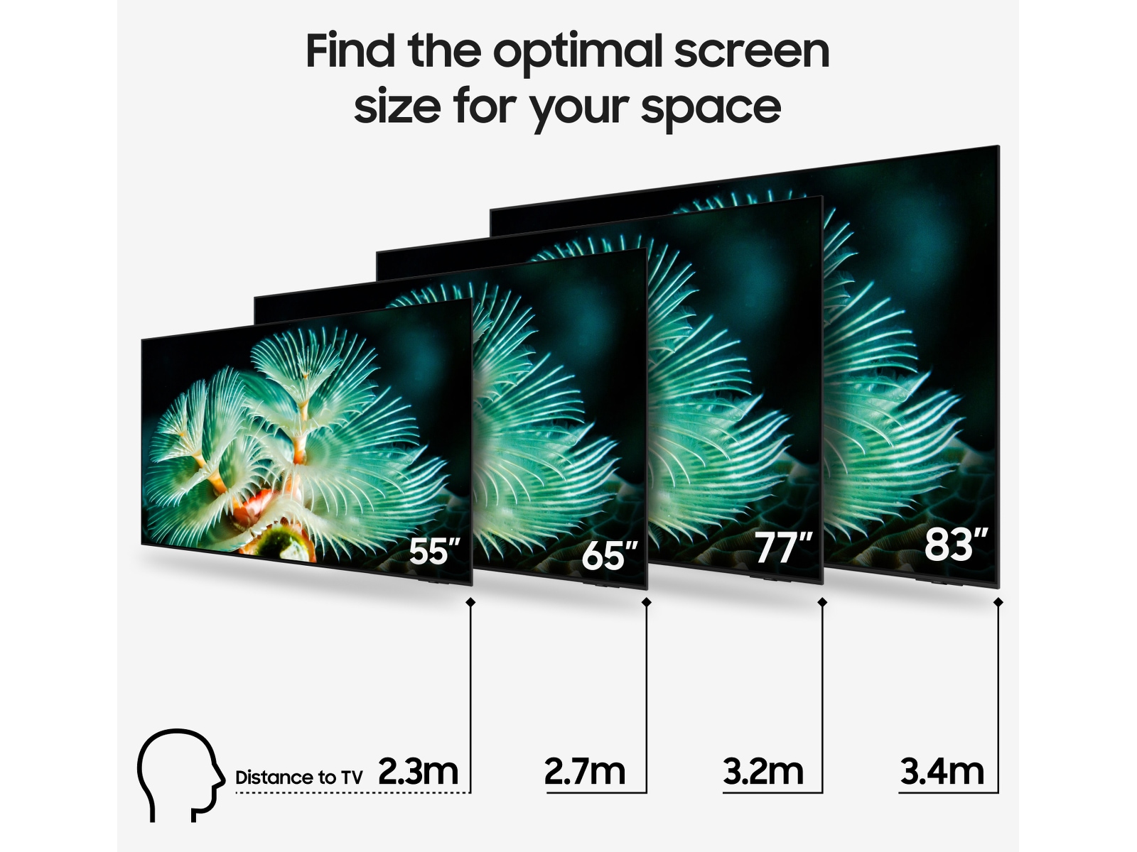 Samsung 83" S85F OLED 4K Smart TV (2025) Over 80 tommer TV