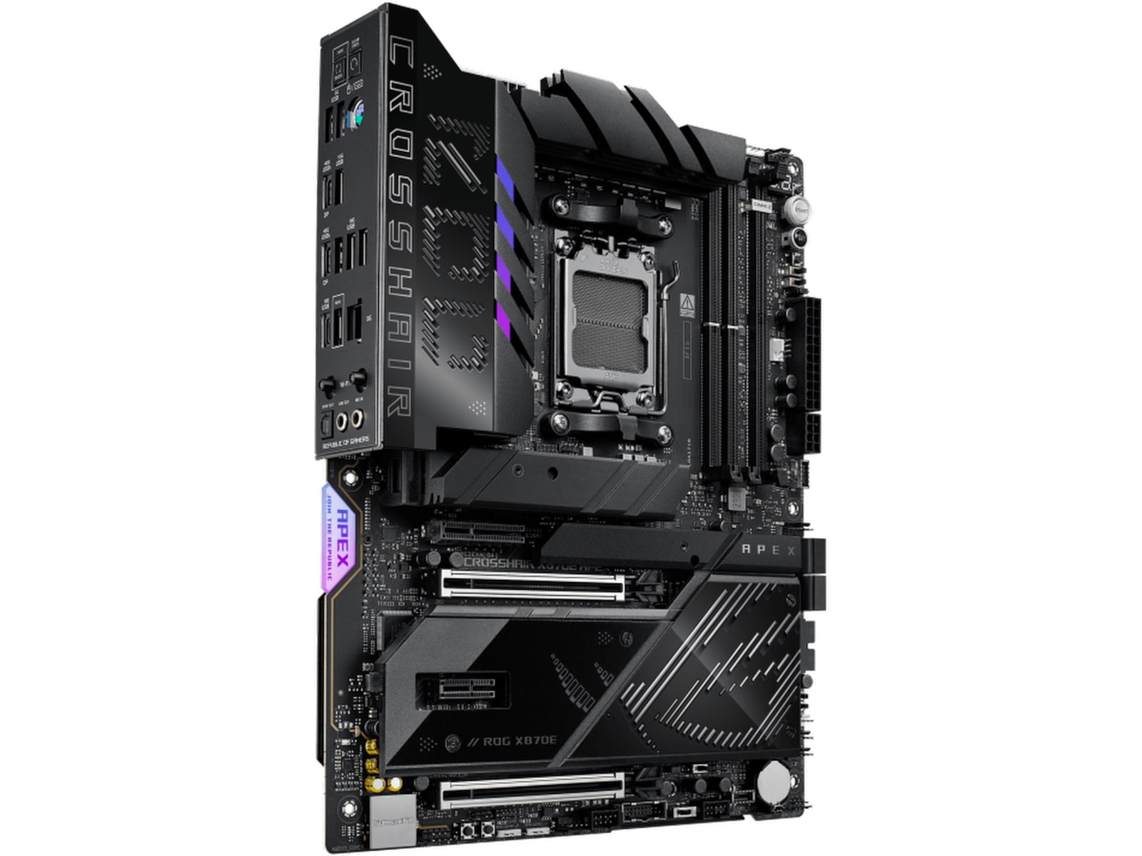 ASUS ROG CROSSHAIR X870E APEX Hovedkort AMD Socket