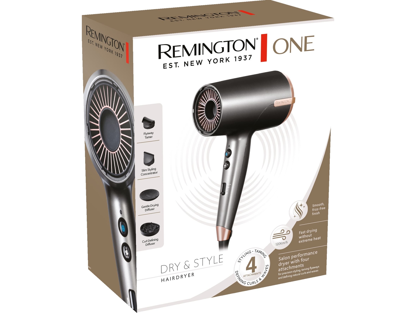 Remington ONE Dry & Style Hårføner Hårpleie & styling