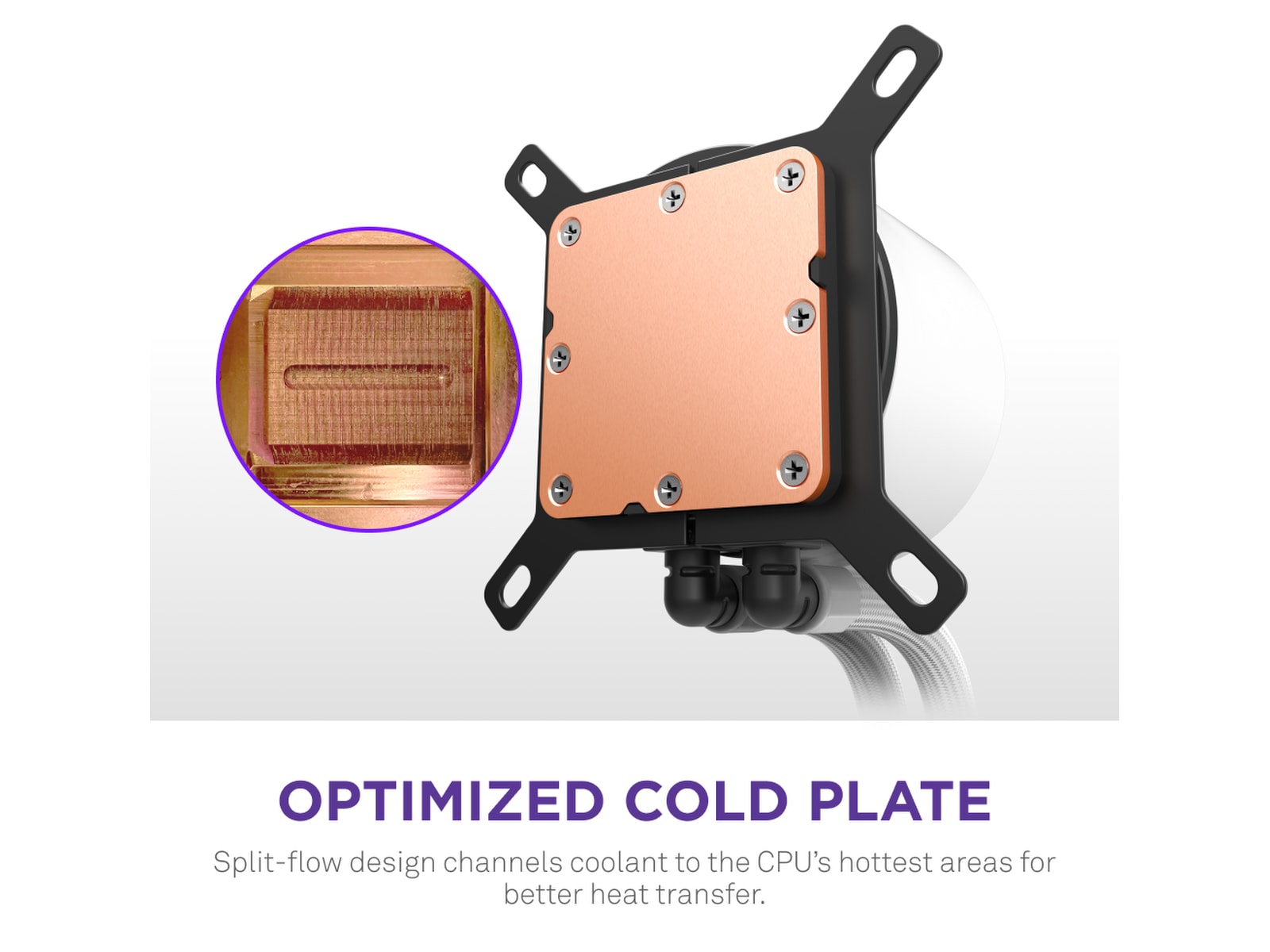 NZXT Kraken Plus 360 RGB Kjøler (hvit) CPU - Vannkjøling