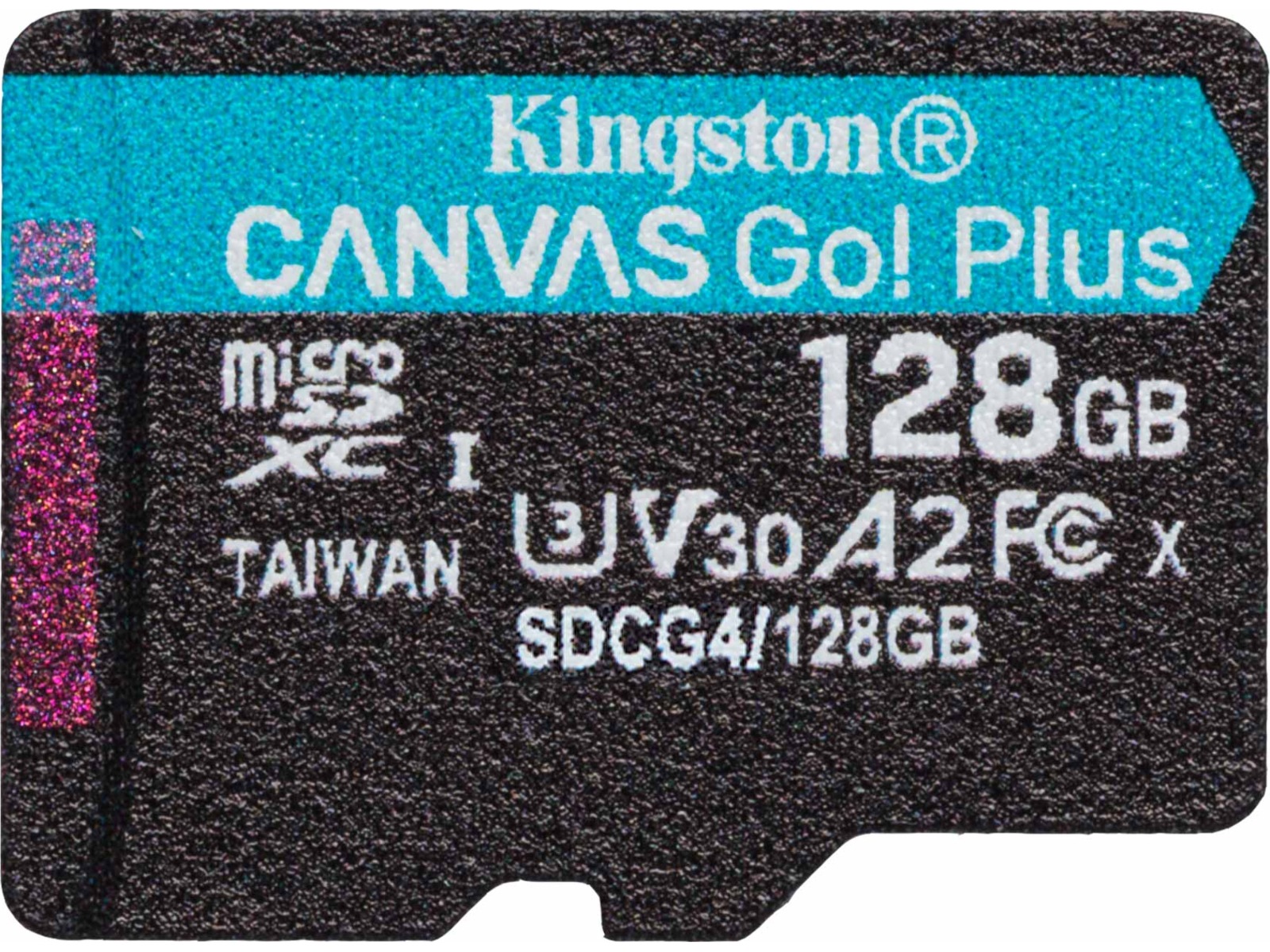 Kingston Canvas Go! Plus microSD 128GB Minnekort til foto & video