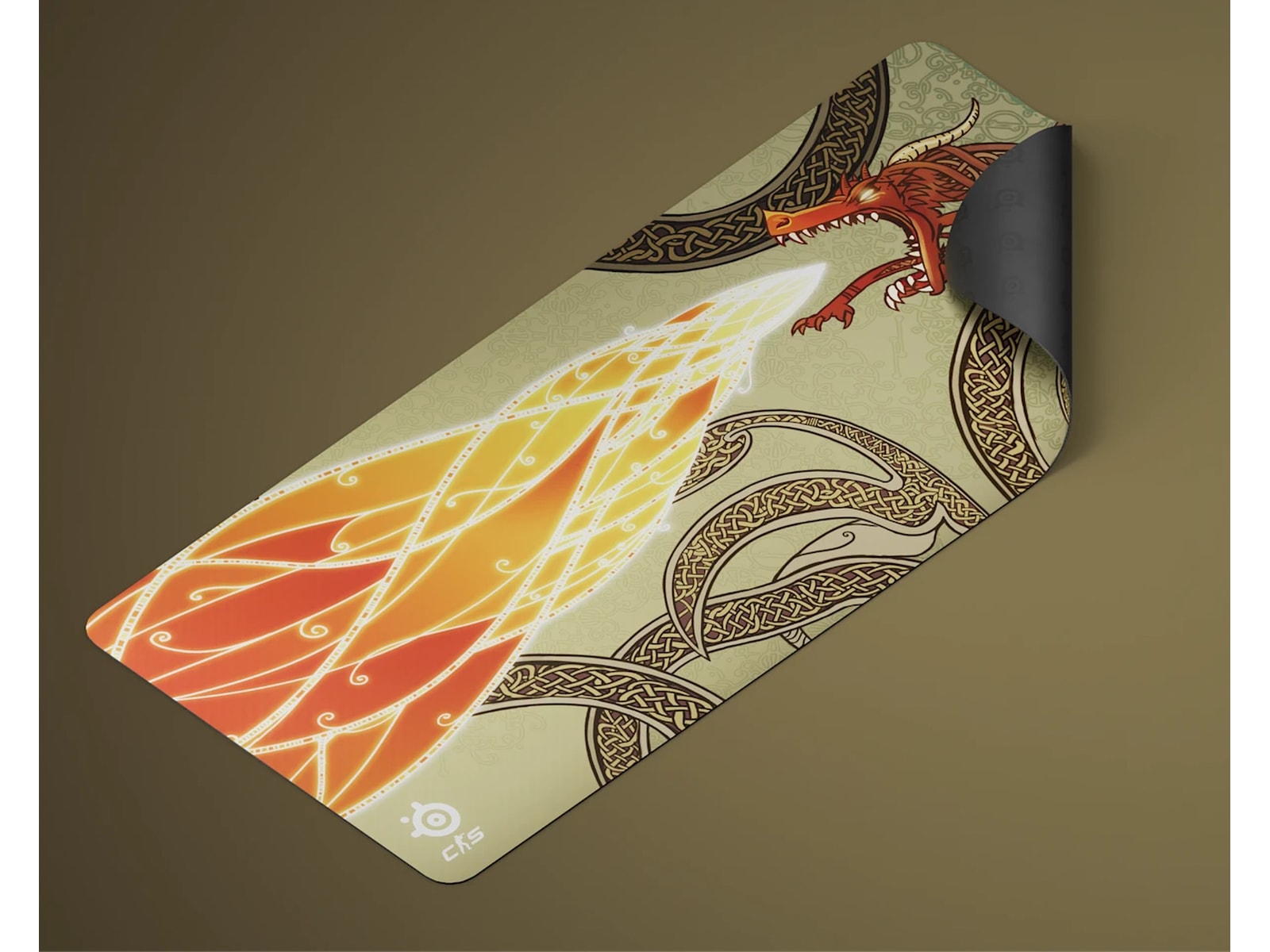 SteelSeries Qck XXL CS2 Dragon Lore Musematte Gamingmusematte