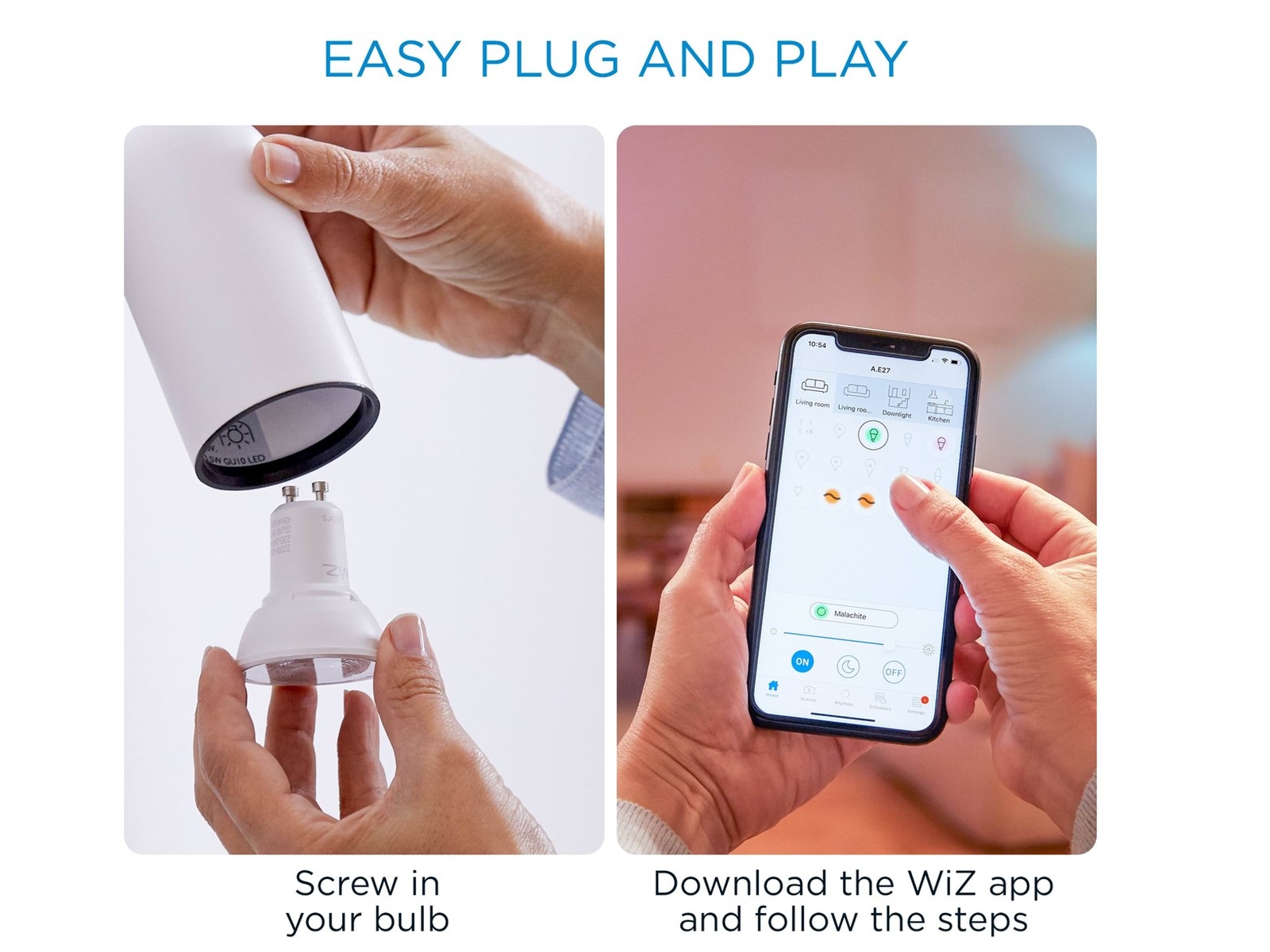 WiZ BLE spot 50w GU10 Lyspære Lyspærer & LED-pærer