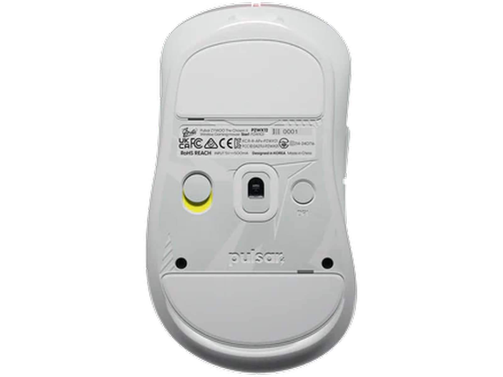 Pulsar ZywOo the Chosen Mini Trådløs Gamingmus (hvit) Gamingmus