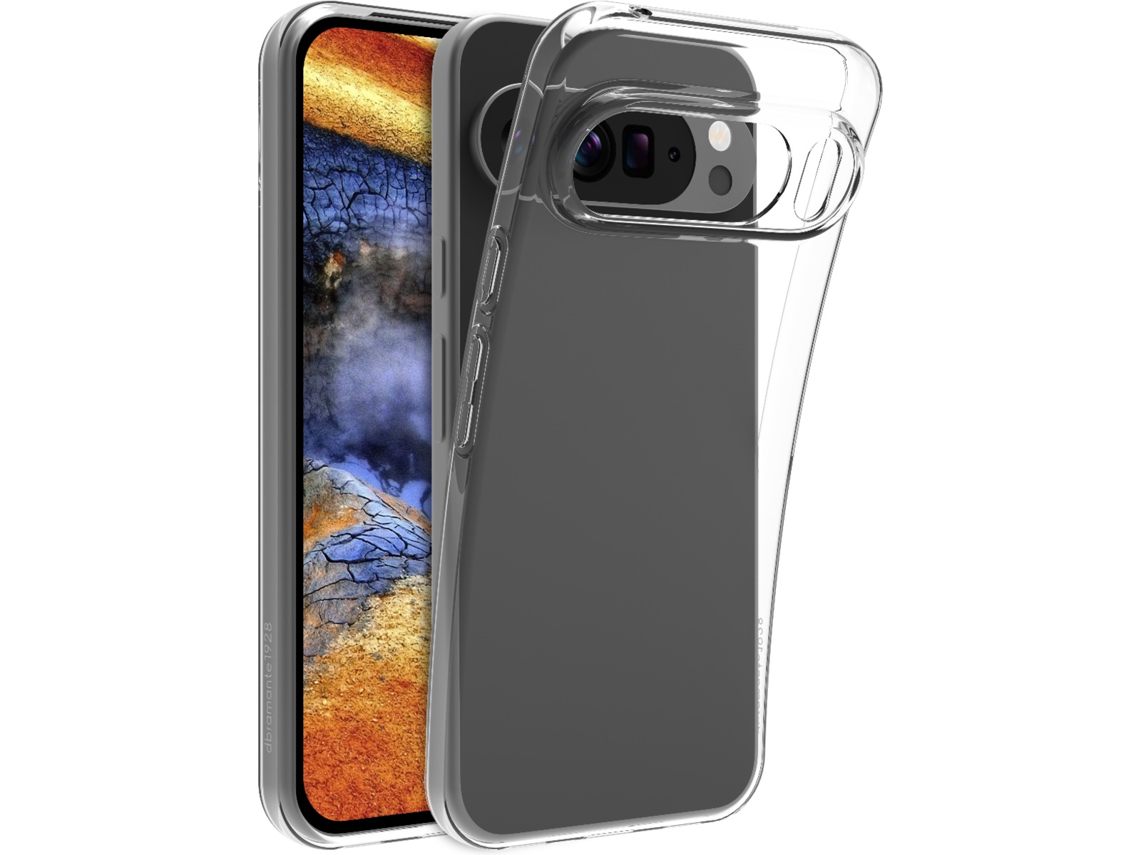 dbramante1928 Pixel 10 Pro XL Greenland Deksel (gjennomsiktig) Deksel til mobiltelefon