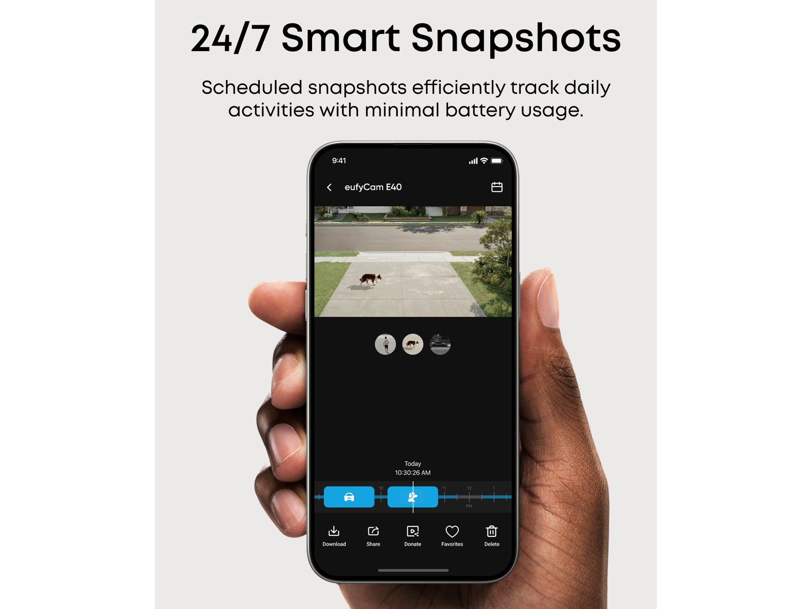 Eufy EufyCam 4x E40 overvåkningskamera (HomeBase S380) Overvåkningskameraer