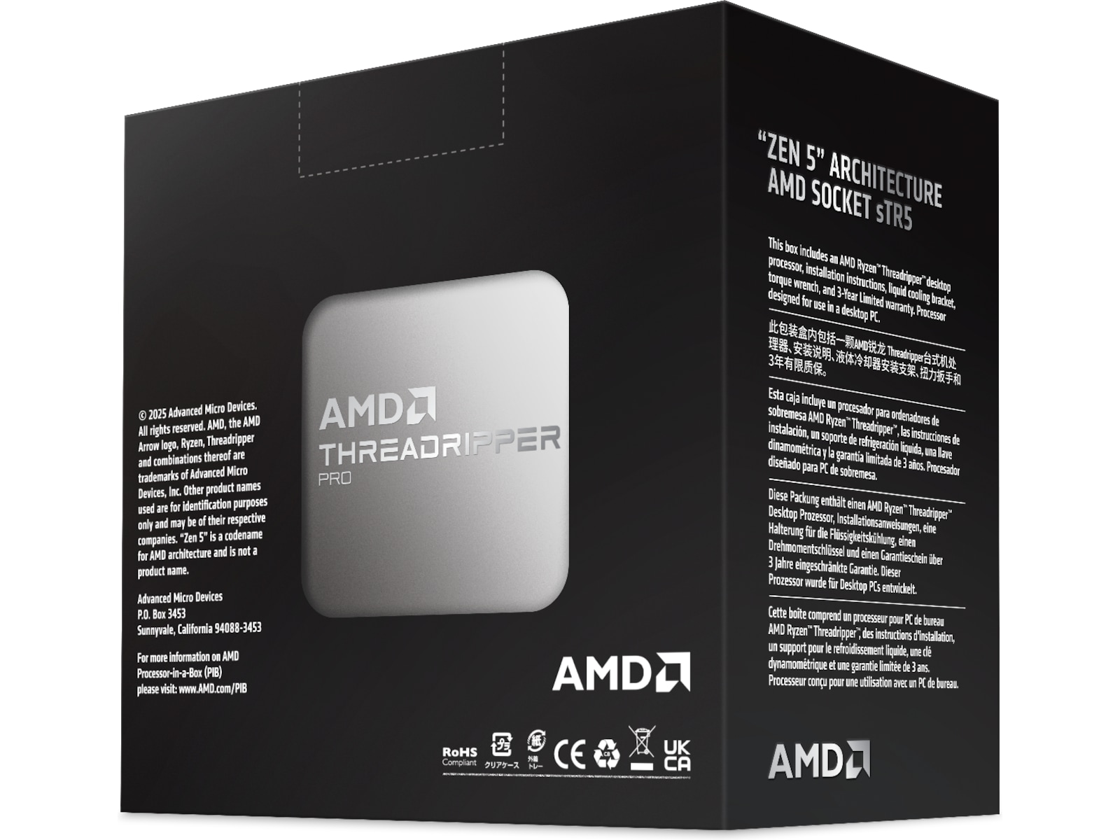 AMD Ryzen Threadripper PRO 9975WX Prosessorer