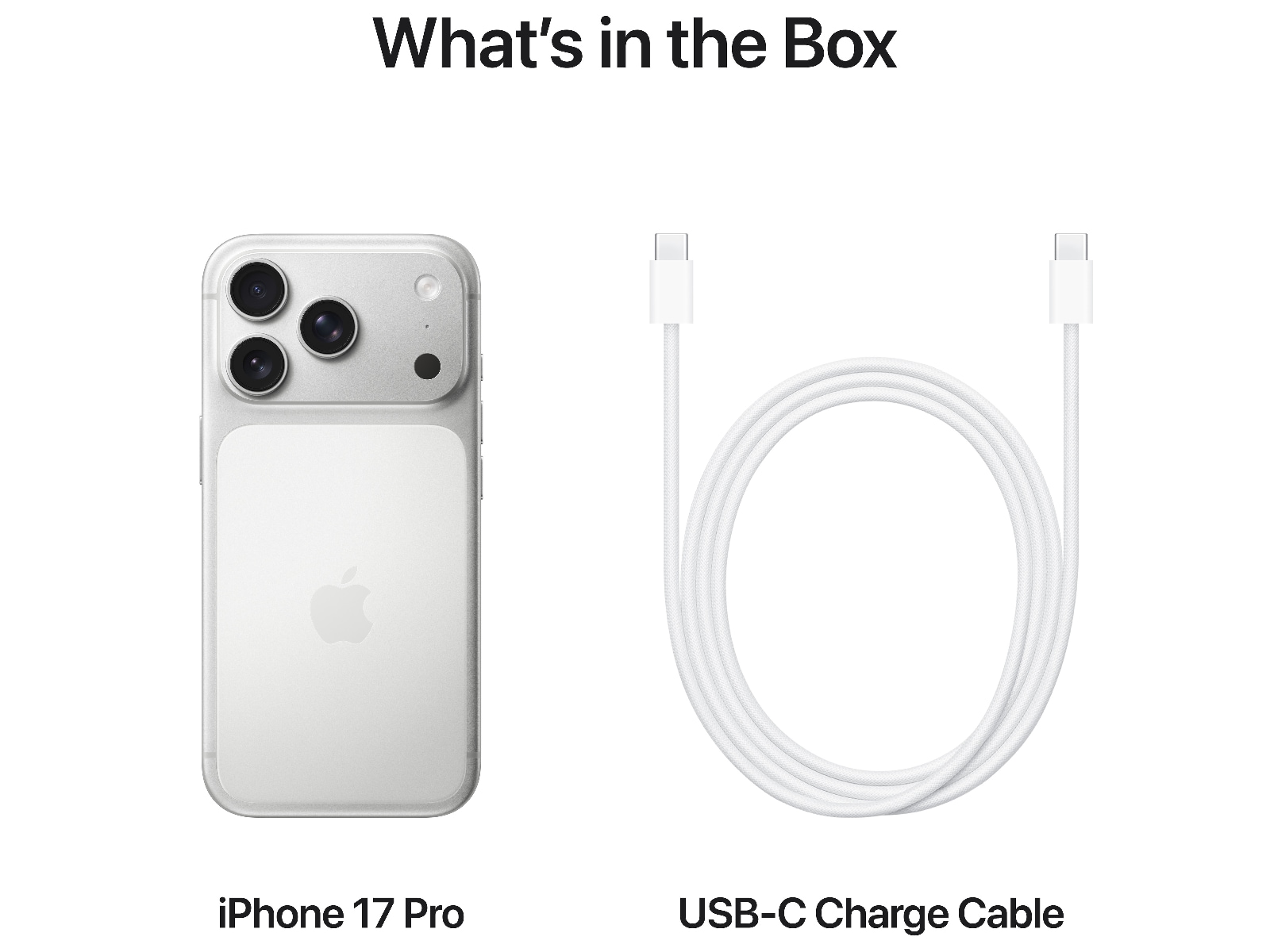 iPhone 17 Pro 512GB (sølv) Mobiltelefoner